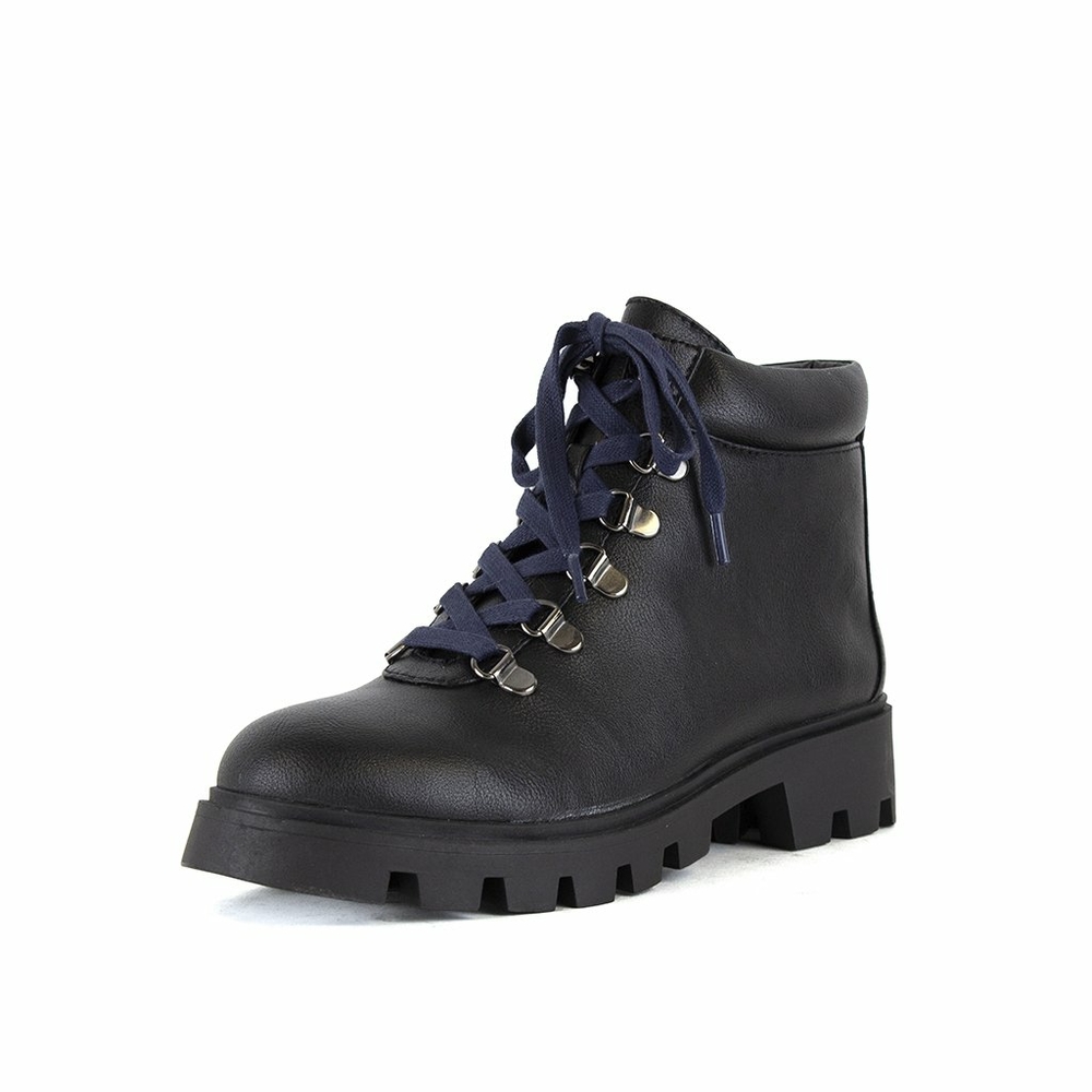 Lust for Life L4L boots black ankle size 7 laces